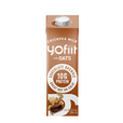 High protein Chocolate Brownie chickpea milk